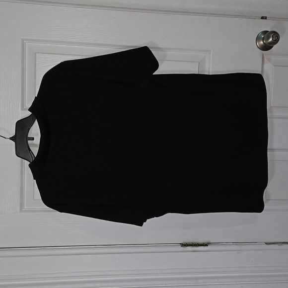 Perry Ellis Black Quarter Zip Polo - Picture 4 of 4